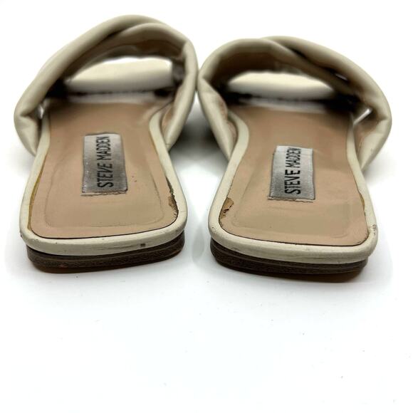 Steve Madden Mayra Sandals Cream Women's 6.5 US - Picture 7 of 10